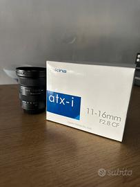 Tokina 11-16 2.8 atx-i canon