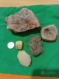 pietre minerali vari