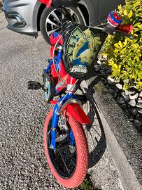 Bicicletta per bambini Spiderman 12 pollici