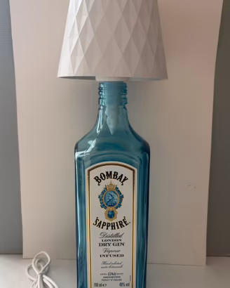 Lampada in vetro Bombay Sapphire