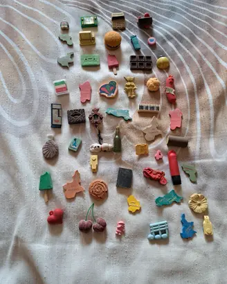 VINTAGE: GOMME - ADESIVI - SCHEDE TELEFONE E ALTRO
