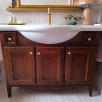 Mobile bagno in legno 