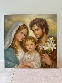 Olio su tela , Sacra Famiglia