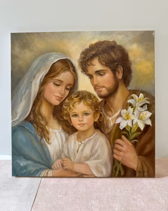Olio su tela , Sacra Famiglia