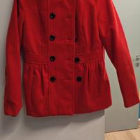 Cappotto mezza stagione rosso