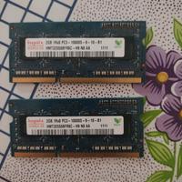 Memoria RAM Hynix DDR3 2GB 1Rx8 PC3-10600S-9-10-B1