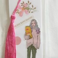 segnalibro con nappina
