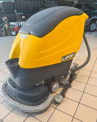 Lavapavimenti a batteria lava e asciuga lavor