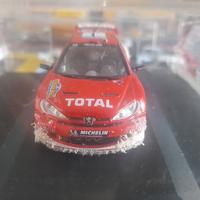 Peugeot 206 Wrc Modellino Scala 1/43
