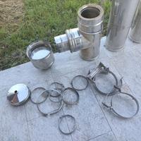 Tubi inox coibentati per scarico fumi