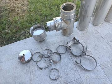 Tubi inox coibentati per scarico fumi