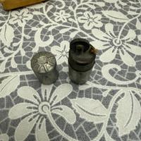 Accendino antivento vintage a benzina in metallo