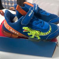 Scarpe bimbo Bull Boys con dinosauro  mis.35