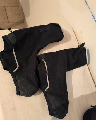 set di copri scarpe e guanti invernali  northwave