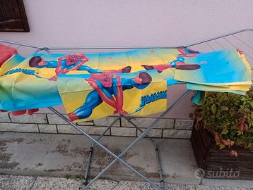 Lenzuola nuove  per letto piccolo Spiderman