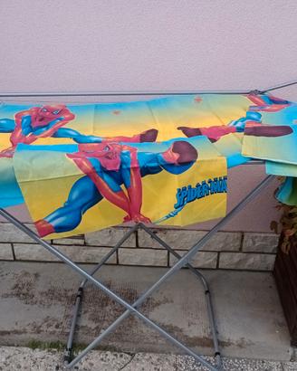 Lenzuola nuove  per letto piccolo Spiderman