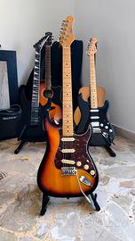 Chitarra elettrica Eko S300V +Setup +Regali