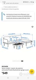 Divani Ikea per esterno