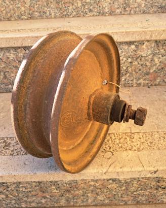 Cerchio e mozzo per ruota carriola o carrello