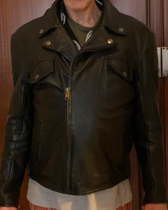 Giubbotto per moto in pelle Triumph