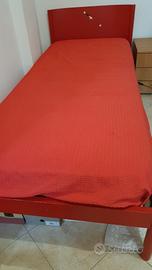 Lettino in legno massello completto