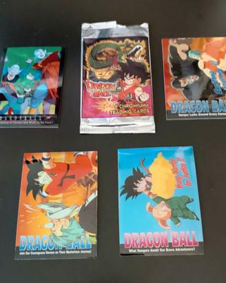 Lotto 4 Card / Inserti Vintage Dragon Ball Chromiu