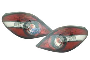 FANALI PEUGEOT 207 CC 06-12 LED ROSSO CROMATO
