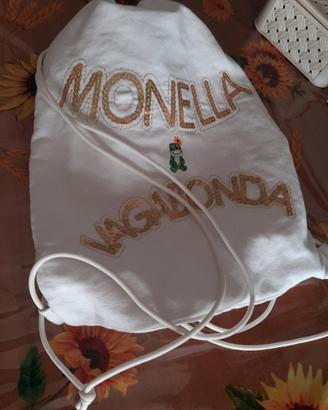 Sacco sportivo bianco Monella Vagabonda 