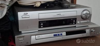 Lettore VHS e DVD