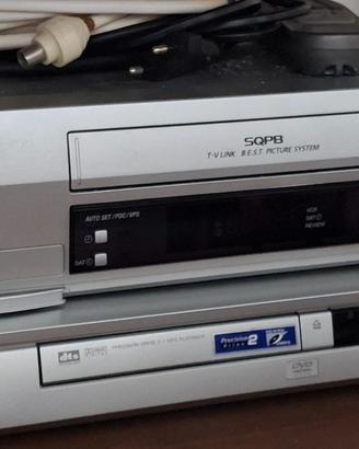 Lettore VHS e DVD