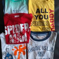 Magliette maniche corte bambino 6 anni 116 cm ovs