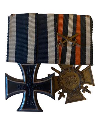 Medagliere croce di ferro croce di hindenburg WW1