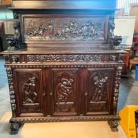 Mobile Antico Noce Scuro 160x60x180