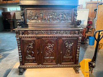 Mobile Antico Noce Scuro 160x60x180