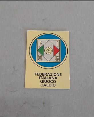 Figurine Panini  1973/74 Logo FIGC N 1