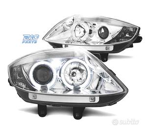 FARI BMW Z4 E85 03-09 ANGEL EYES FONDO CROMATO
