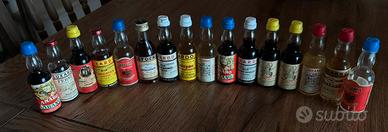 Lotto 16 mignon vintage liquori anni 70/80