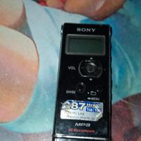 Sony MP3 registrazione vocale 