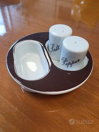 Set sale e pepe Alitalia Joe Colombo Vintage