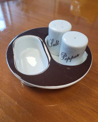 Set sale e pepe Alitalia Joe Colombo Vintage