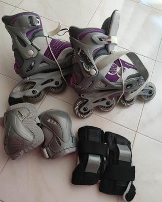 Pattini roller regolabili 