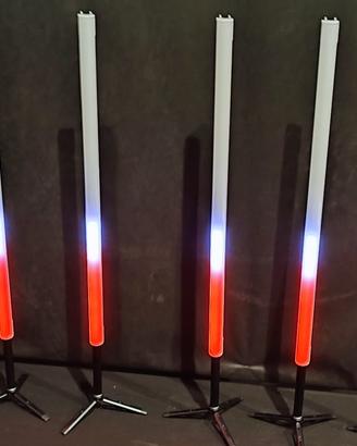 TUBI LED A BATTERIA DMX ART NET IP65