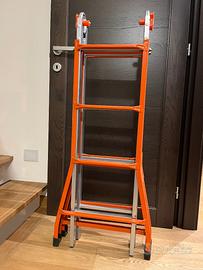 Scala telescopica in acciaio