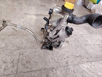 supporto filtro olio completo di scamb di calore