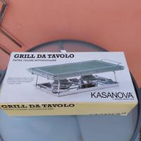 Pietra ollare grill da tavolo