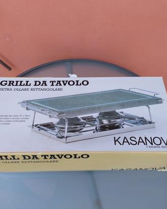 Pietra ollare grill da tavolo