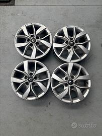 4 Cerchi Lega Originali Renult Kangoo 15 pollici u
