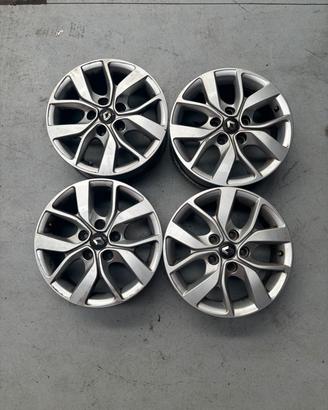 4 Cerchi Lega Originali Renult Kangoo 15 pollici u