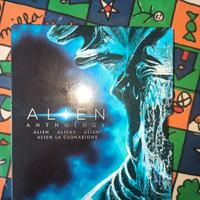 Alien anthology blu-ray + 8 cartoline+ libretto 