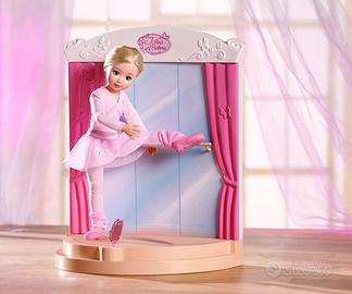 Bambola ballerina Jolina con palco carillon